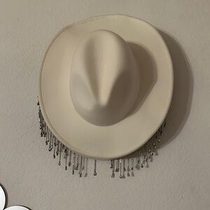 Windsor Cream Cowboy Hat with Silver Details